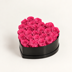 Corazon Rosa Premium  24/27 Rosas
