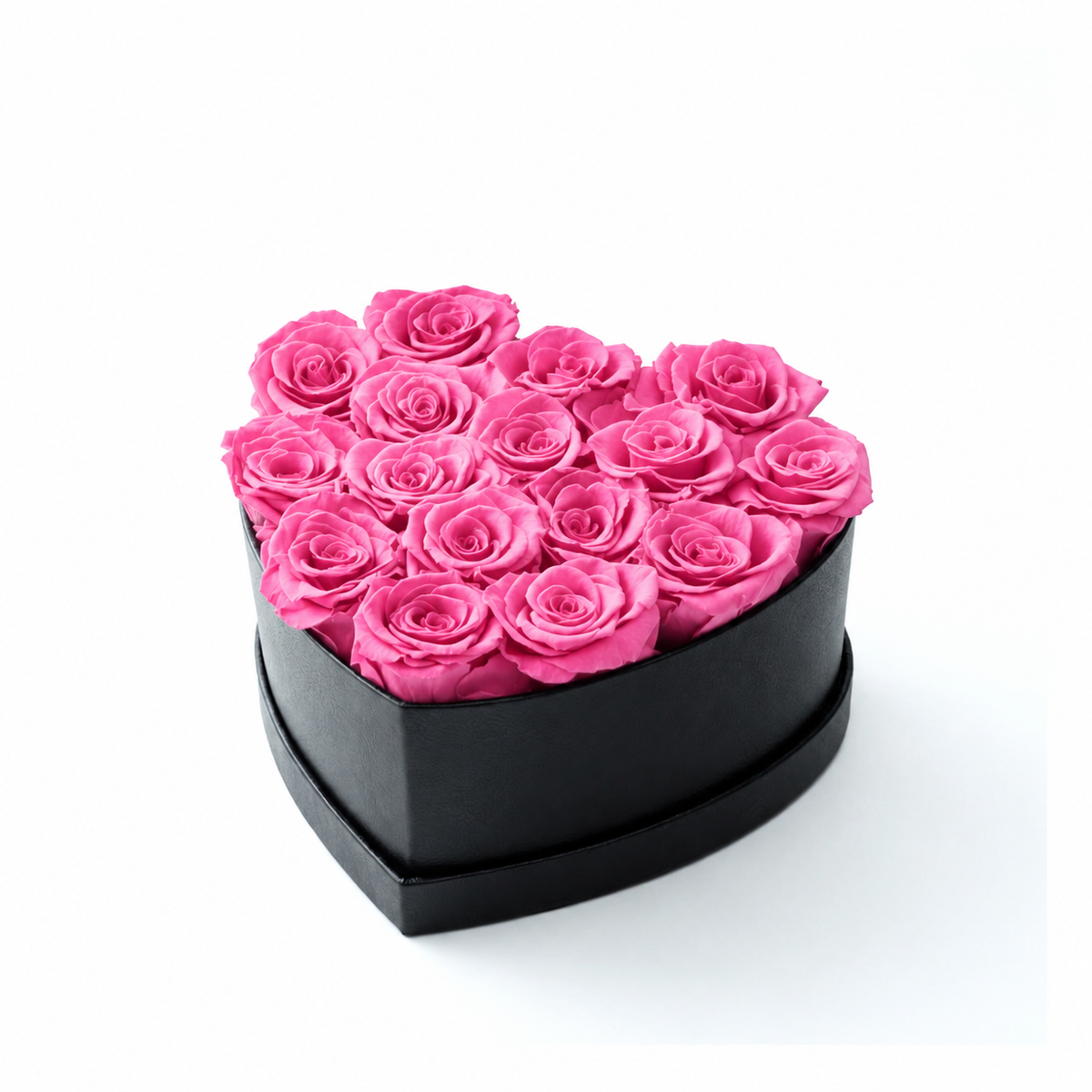 Corazón Rosa Premium 16 Rosas