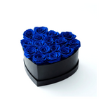 Corazón Azul Premium 16 Rosas