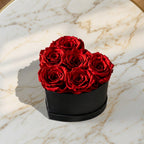 Corazón Rojo Premium 7 Rosas