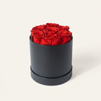 Caja Redonda Premium 7 Rosas